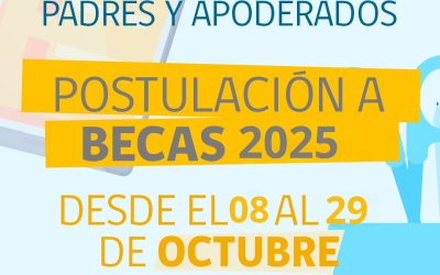 Quedan pocos días para el proceso de postulación a BECAS 2025