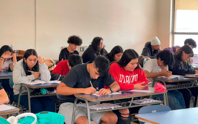 Nuestros estudiantes de IV° Medio participaron en el segundo ensayo PAES del año