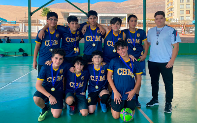 ¡Campeones! Nuestro equipo de futsal sub-14 se quedó con el título en la Liga Lidees