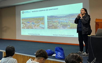 Universidad San Sebastián ofrece charla para nuestros estudiantes de IV° Medio