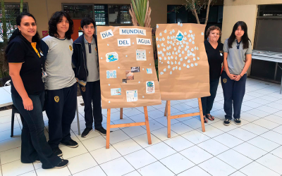 Conmemoramos el Día Mundial del Agua con un stand de Ciencias