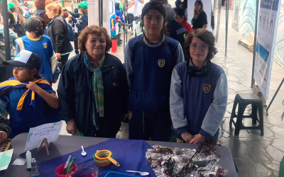 Nuestros estudiantes presentan proyecto de ciencias en Feria de Educación Ambiental