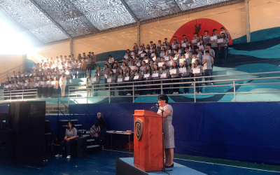 Graduación de nuestros estudiantes de Octavo Básico